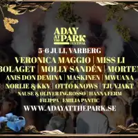 Evenemang: A Day At The Park Festival - Varberg 5 & 6 Juli
