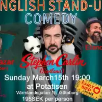 Evenemang: English Stand-up Comedy March Show