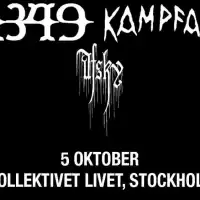 Evenemang: 1349 + Kampfar + Special Guest Afsky | Sthlm