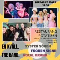 Evenemang: Syster Sören Fröken Signes & Vocal Brand