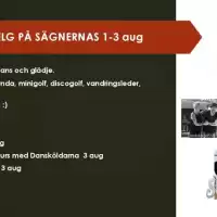 Evenemang: Nostalgihelgen Sägnernas 1-3 Aug