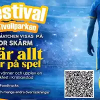 Evenemang: Festival Tivoliparken -  Musik, Foodtrucks, Aktiviteter Och Sverige Match Storbildskärm