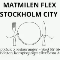Evenemang: Matmilen Flex Stockholm City