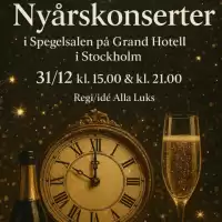 Evenemang: Nyårskonserter Spegelsalen Grand Hotell