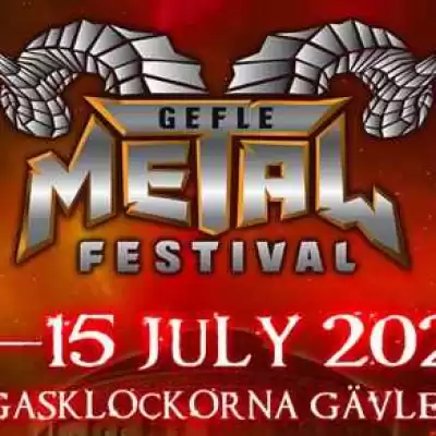 Gefle Metal Festival 2023 på Gasklockorna i Gävle torsdagen den 13 juli  2023!