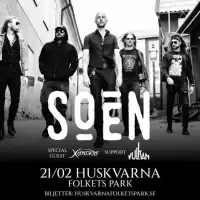 Evenemang: Soen + Special Guest: Xandria + Support: Vulkan