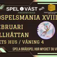 Evenemang: Brädspelsmania Xviii