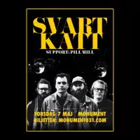 Evenemang: Svart Katt + Pill Mill 7/5