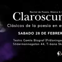 Evenemang: Claroscuro Recital De Poesía, Música & Danza