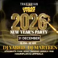 Evenemang: Urban Vybez’s New Year’s Party
