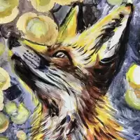 Evenemang: Golden Fox Sip & Paint
