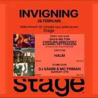 Evenemang: Invigning Av Stage