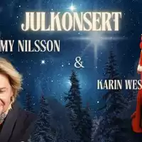 Evenemang: Julkonsert - Karin Westerberg & Tommy Nilsson, Gnesta 16 Dec Kl 14.00 Med Fikapaus