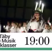 Evenemang: Luciakväll Med Täby Musikklasser