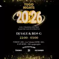 Evenemang: Yugo Nights 31 Dec X Dj Sale & Ben-g