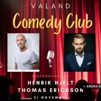 Evenemang: Comedy Club | Henrik Hjelt & Thomas Ericsson