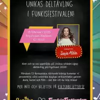 Evenemang: Unikas Deltävling I Funkisfestivalen