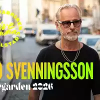 Evenemang: Uno Svenningsson - Live På Innergården
