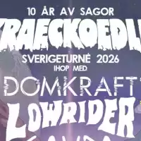 Evenemang: 10 år Av Sagor Med Skraeckoedlan – Jubileumsturne 2026