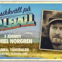 Evenemang: Daniel Norgren | Musikkväll På Kalfjäll
