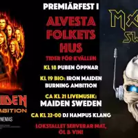 Evenemang: Iron Maiden: Burning Ambition + Maiden Sweden