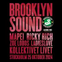 Evenemang: Brooklyn Sound X Kollektivet Livet – 25 Oktober