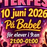 Evenemang: Efterfest Avslutningsbal Malmö Idrottsgrundskola