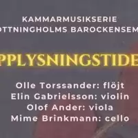 Evenemang: Kammarmusikserie Nr.2 Upplysningstiden