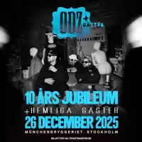 Evenemang: Odz+friends Jubileumskånsert Sthlm - 10 Svåra år!