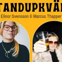 Evenemang: Standup Elinor Svensson & Marcus Thapper