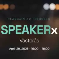 Evenemang: Speakerx