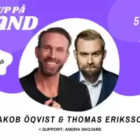 Evenemang: Stand Up På Valand Jakob öqvist Och Thomas Eriksso