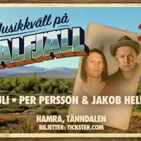 Evenemang: Per Persson & Jakob Hellman Musikkväll På Kalfjäll