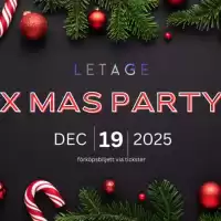 Evenemang: Letage: X-mas Party: Studentfest - 19 December