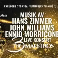 Evenemang: The 3 Maestros – The Music Of Zimmer, Morricone And Williams