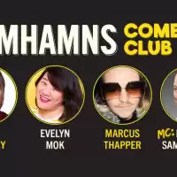 Evenemang: Limhamns Comedy Club: Carl Stanley + Evelyn Mok