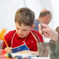 Evenemang: Familjelördag: Testa Akvarelltryck (från 5 år)