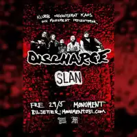 Evenemang: Discharge + Slan 29/5