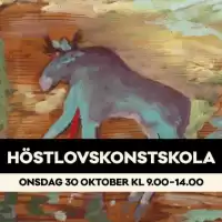 Evenemang: Höstlovskonstskola - 8-13 år - 30 Okt