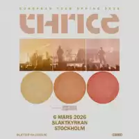 Evenemang: Thrice + Lysistrata | Slaktkyrkan