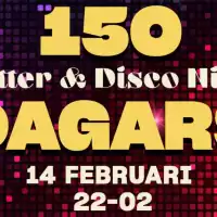 Evenemang: 150-dagars  | Glitter & Disco Night ????
