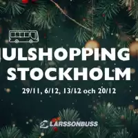 Evenemang: Julshopping I Stockholm 13 December