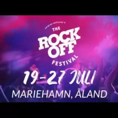 Rockoff Festival Fredag 26 Juli 2019 på Torget Mariehamn, Åland i Jönköping  fredagen den 26 juli 2019!