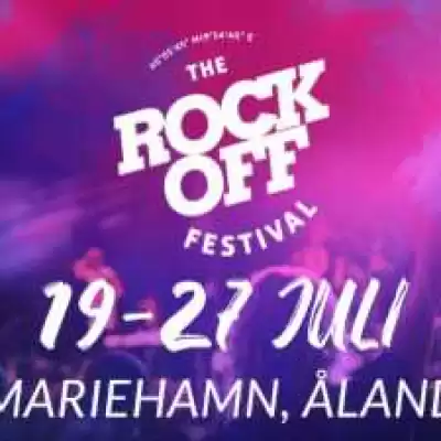 Rockoff Festival Fredag 26 Juli 2019 på Torget Mariehamn, Åland i Jönköping  fredagen den 26 juli 2019!