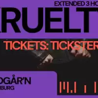 Evenemang: Kruelty - Trädgårn - Saturday March 21st