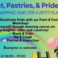 Evenemang: Paint, Pastries, & Pride!