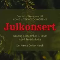 Evenemang: Julkonsert Med Kongl. Teknologkören