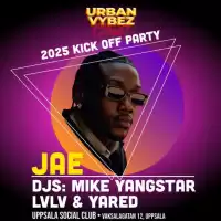 Evenemang: Club Urban Vybez • 2025 Kick Off Party!