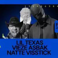 Evenemang: Lil Texas, Natte Visstick & Vieze Asbak - Trädgårn