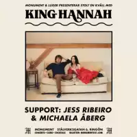 Evenemang: King Hannah (uk) + Jess Ribeiro & Michaela åberg